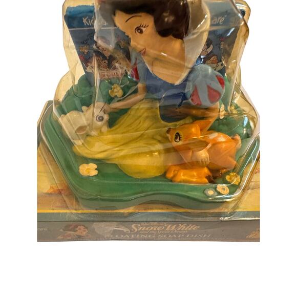 Vintage Disney Snow White Floating Soap Dish Kid Care New in Package Plastic - Picture 2 of 7